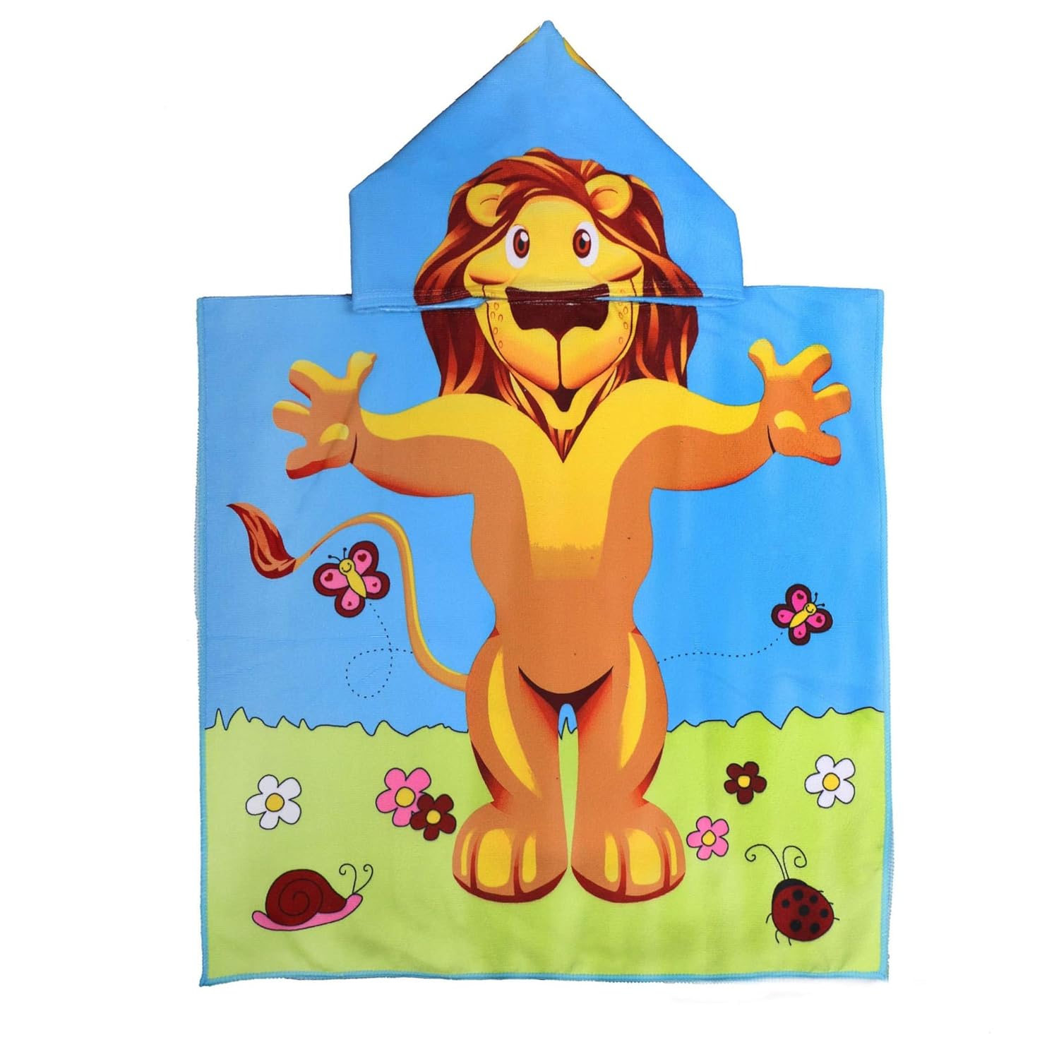 baby cartoon bath towel