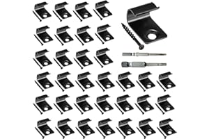 HEYLEAYAR 316 Stainless Steel Starter Clips, 48Pack Hidden Fasteners Deck Clips for Decking Universal Starter, Hideaway Faste