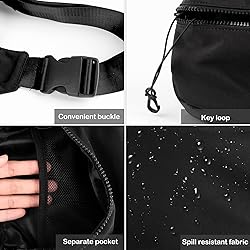 Belt Bag for Women Men, Fashion Waist Pack with