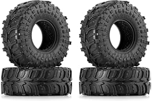 INJORA 39 * 15mm 0.7" HAMROK Tires for 1/30 Axial SCX30 (T7027)