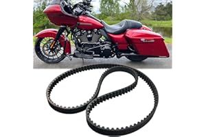 GYUPTRK Rear Drive Belt 140T 1" Fit for Harley Davidson Touring Electra Glide FLHT Road Glide FLTR Road King FLHR Street Glide FLHX 2009-2023 Replace 40024-09 1204-0114