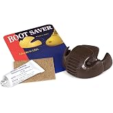 Creation Dream Boot Saver Toe Guards - 1 Pair (Brown) - Men's Work Boot Toe Protectors - Size 6-14 M US - Rubber - Solid - Adults