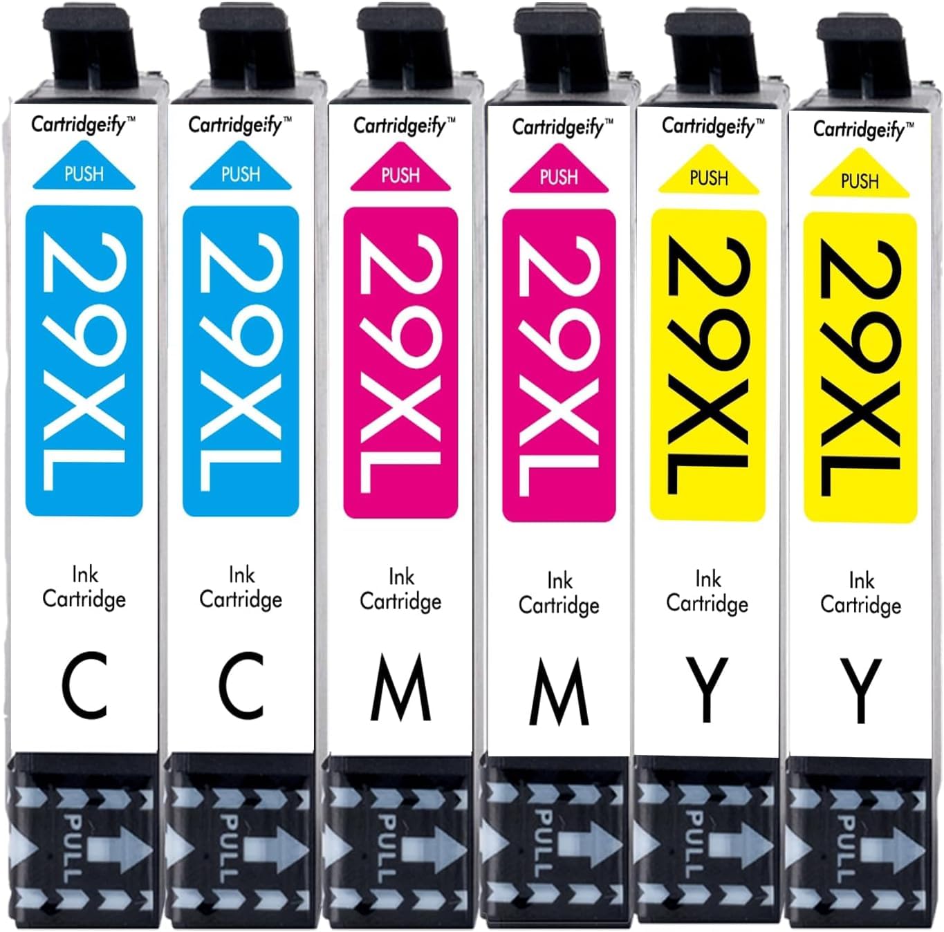 Cartridgeify Printer Cartridges 29 XL Compatible with Epson 29XL Ink Cartridges Multipack for Expression Home XP-235 XP-245 XP-247 XP-255 XP-257 XP-332 XP-335 XP-352 XP-342 XP-345 XP-455