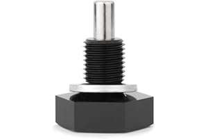 Mishimoto MMODP-12125B Black M12 x 1.25 Magnetic Oil Drain Plug