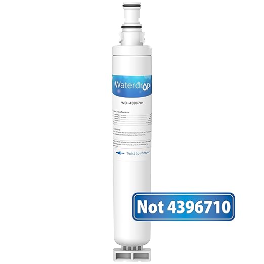 Waterdrop Filtro de agua para refrigerador, compatible con ...