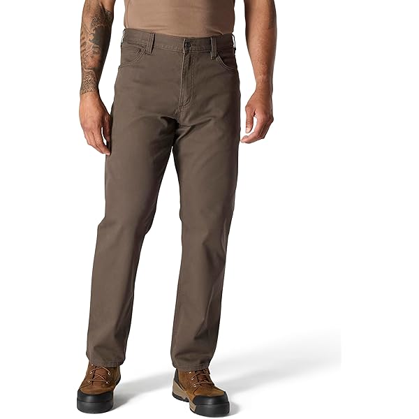 Carhartt Men's Rugged Flex Relaxed Fit Canvas Double-Front Utility