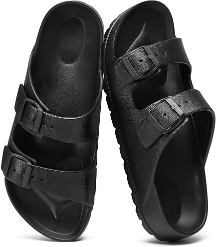 Amazon.com | Birkenstock 12942337 Arizona Black Eva 37 | Slides