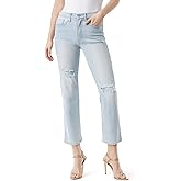 Jessica Simpson Womens Harmony High Rise Slim Straight Ankle Standard