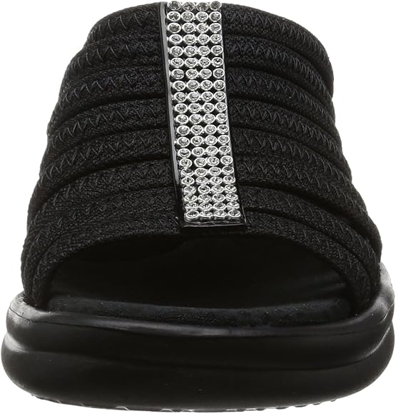 skechers cali women's rumblers hot shot wedge sandal