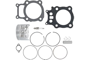 WFLNHB Piston Rings Gasket Kit Set Replacement for Honda Rancher 350 TRX350 2000-2006 13101-HN5-670 13010-HN5-671