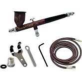Paasche Airbrush C-TG1-CFB Double Action Gravity Feed Airbrush. with Custom Cranberry Frost Coloring. (Airbrush Made in The USA)