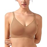 HSIA Wireless Tshirt Bras for Women Push Up Seamless Full Coverage Bralette No Wire Everyday Comfort Bra