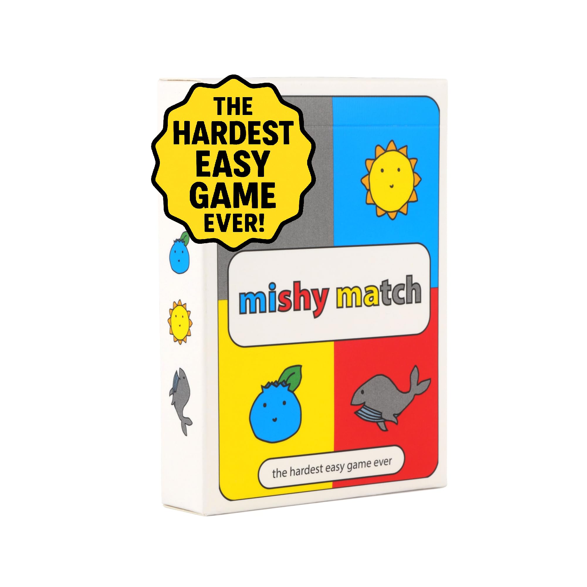 Mishy Match Award-Winning Card Game for Adults & Teens - Hilarious Brain-Melting Party Game - Silly Gifts for Adults & Teens - Mensa Games - Funny Party Games
