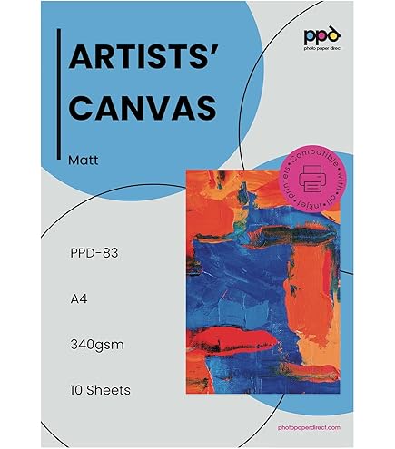 Amazon.com: Epson Exhibition Canvas Matte 17x40ft : Office