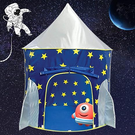 rocket ship play tent