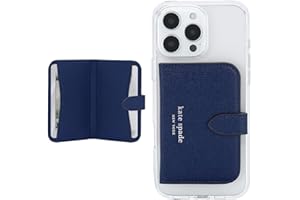 kate spade new york Morgan Magnetic Phone Wallet/Card Holder - Compatible with MagSafe Phones and Cases - Navy