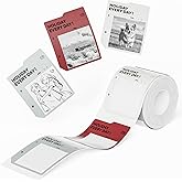 NIIMBOT B21 Pro 300DPI Photo Labels– Print HD Thermal Labels(2''x2.5'', 50x63mm) for Memories, Notes, Lists & DIY Projects – Compatible with B21 Pro Only