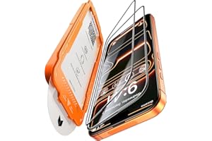 ZENISS NeverBreak 9H+ Hardness for iPhone 17 Pro Max Screen Protector 12FT Military Grade Protection (Scratch, Shatter, Drop Resistance) Tempered Glass Full Edge Coverage 6.9", 2 Pack with De-Bubble Card