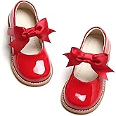 PHIRAMIN Toddler Girl Mary Jane Dress Shoes-Little Girl School Uniform Shoes for Wedding Party