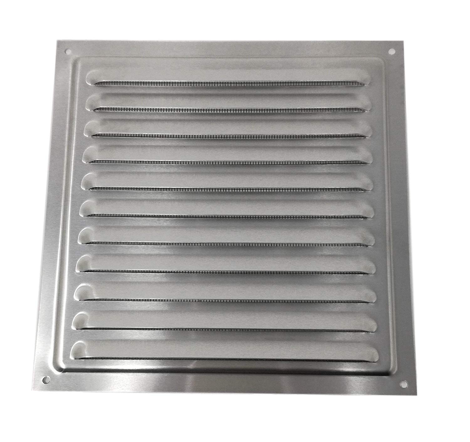 300 x 300 mm Grill Air Vent - Metal - Aluminium Rust Free with Mosquito/Bug Net