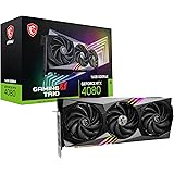 MSI Gaming GeForce RTX 4080 16GB GDRR6X 384-Bit HDMI/DP Nvlink Tri-Frozr 3 Ada Lovelace Architecture Graphics Card (Gaming X