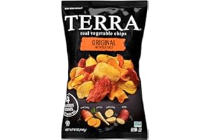 Terra Original Sea Salt Real Vegetable Chips, 5 oz (Pack of 6)