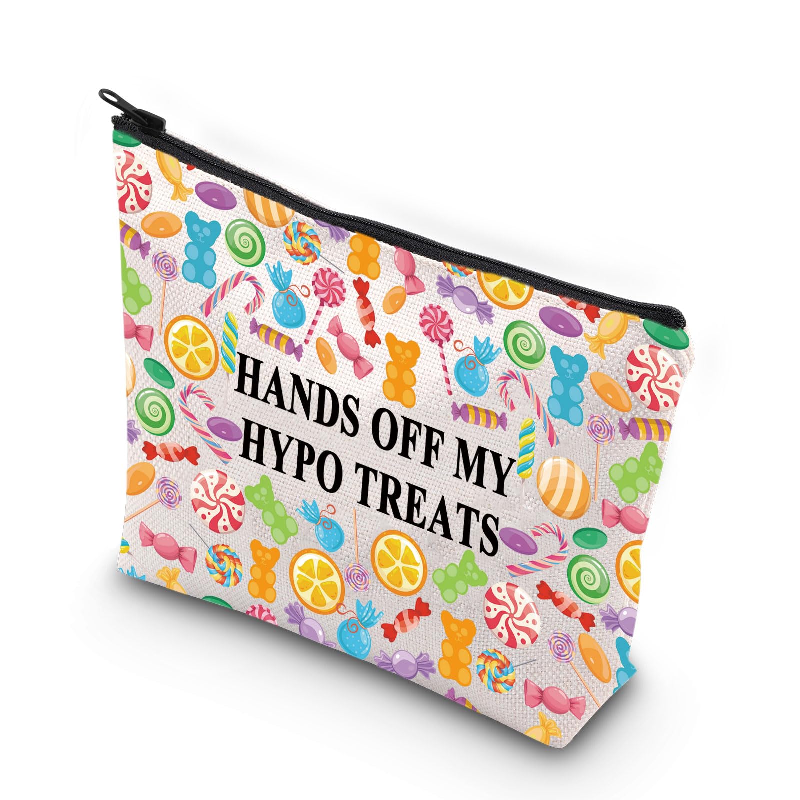 Type 1 Diabetes Snack Bag Emergency Snacks Kit Hands Off My Hypo Treats T1D Warrior Gift Diabetic Supply Kit (Hands Off UK)