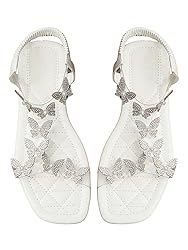 Floerns Women's Elegant Rhinestone Butterfly