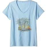 Womens Margaritaville Changes in Latitude V-Neck T-Shirt