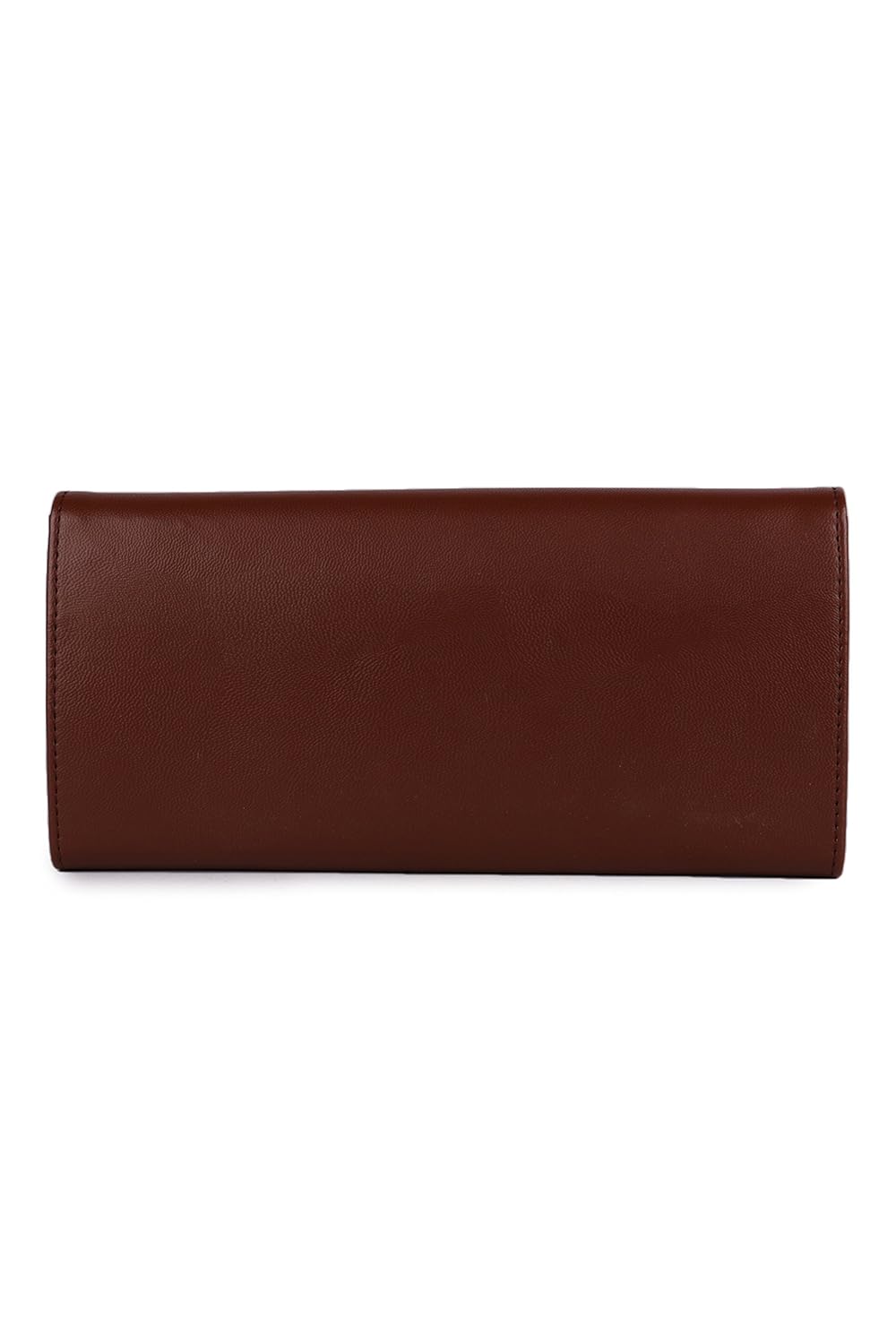 women marks women's pu clutch (brown)