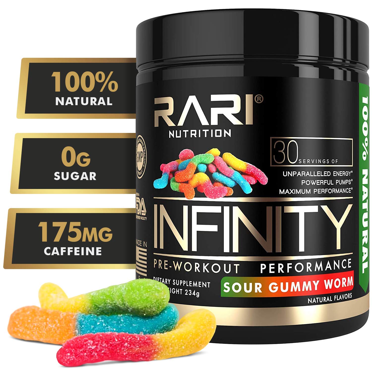 RARI Nutrition INFINITY Preworkout 100