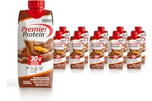 Premier Protein Shake, Chocolate Peanut Butter, 30g Protein, 1g Sugar, 11 fl oz Pack of 10