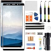 Zgxhga for Samsung Galaxy Note 9 Screen Replacement,Replacement Screen for Galaxy Note 9 N960 Series 6.4 inch,Glass Replacement Kit with Repair Tools(NO OLED &amp; Touch Digitizer)