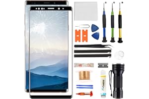 Zgxhga for Samsung Galaxy Note 9 Screen Replacement,Replacement Screen for Galaxy Note 9 N960 Series 6.4 inch,Glass Replacement Kit with Repair Tools(NO OLED & Touch Digitizer)
