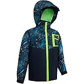 SWISSWELL Kid's Rain Jacket Youth Boys and Girls Lightweight Waterproof with Detachable Hooded Raincoat
