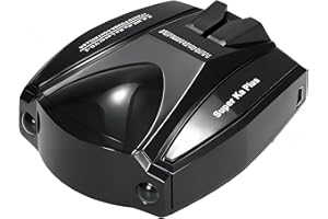 2025 Upgrade Radar for Cars, Voice Alert, 360° Auto GPS, City/Highway Mode, LED Display, Long Range Laser&Radar Signal Detect