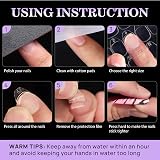 BTArtbox Adhesive Nail Tabs 300Pcs 15 Sizes Ultra Thin Waterproof False Nail view 7