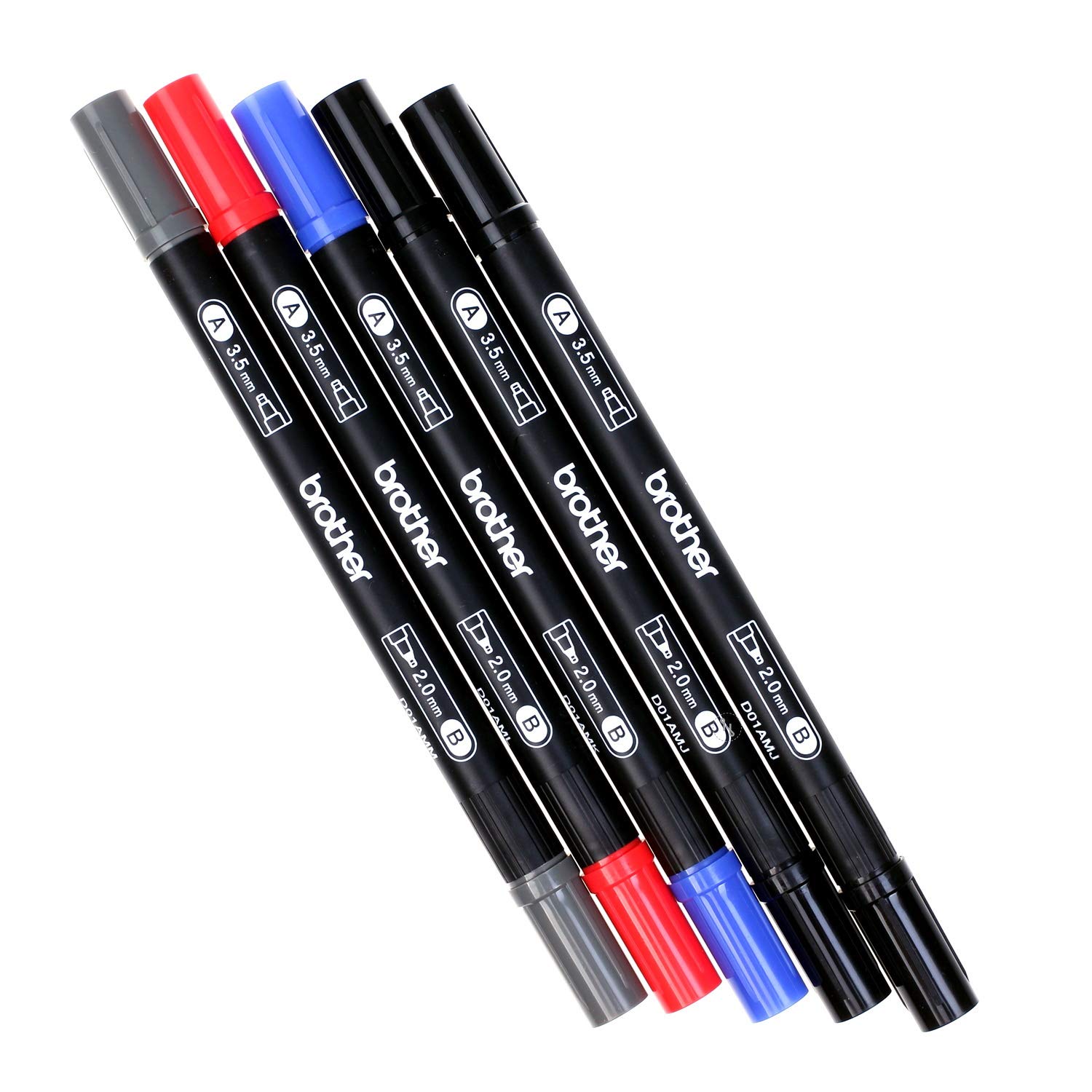 Brother Calligraphy Pen Set (Essential/ 5 Pens/Only for ScanNCut DX Series)