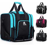 Hsmihair Bowling Ball Bag for Single Ball, Bowling Tote with Padded Holder,Fits Shoes up to Men&rsquo;s Size 14, Carry Bag for Bowling Accessories