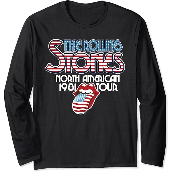 Amazon.com: Rolling Stones U.S. Tour 1978 Long Sleeve T