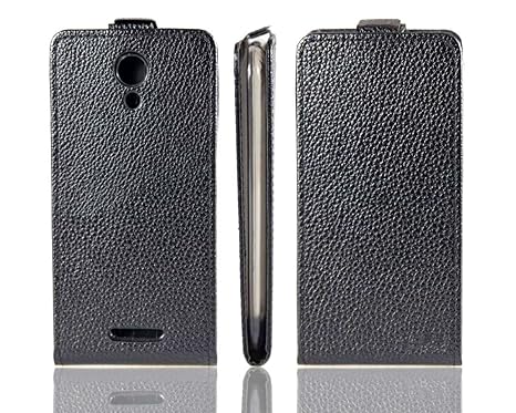 caseroxx Hülle/Tasche Flip Cover passend für Doogee Y100 Valencia 2 Pro, Schutzhülle (Handytasche klappbar in schwarz)