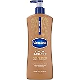 Vaseline Intensive Care Body Lotion Cocoa Radiant for Dry Skin Lotion Made with Ultra-Hydrating Lipids and Pure Cocoa Butter for a Long-Lasting, Radiant Glow 20.3 fl oz
