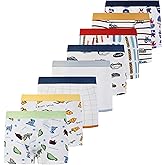 Czofnjesi Boys Breathable Dinosaur Car Cotton Boxer Brief Underwear Sets
