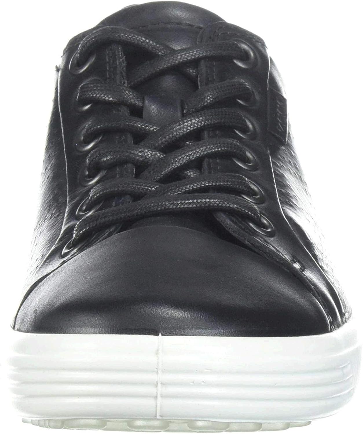 ecco women's soft 7 perforated tie sneaker