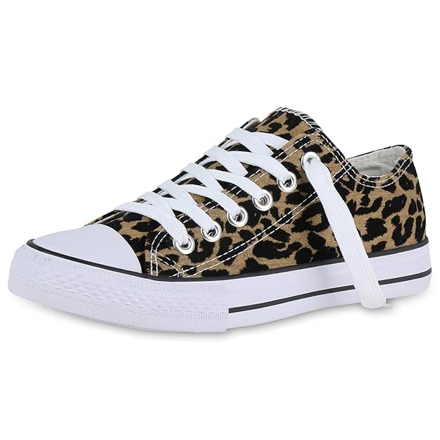 Converse Heel Type Flat leopard print woman