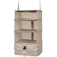 TABITORA Portable Hanging Travel Shelves Bag Packing Cube Organizer Suitcase Storage Large Capacity