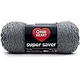 RED HEART Super Saver Yarn, Grey Heather