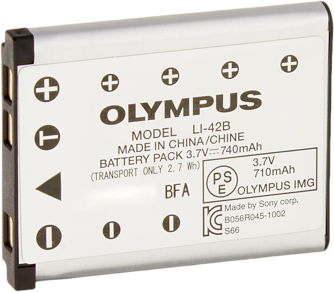 Olympus LI42B Rechargeable Battery (Silver) Amazon.ca Camera & Photo