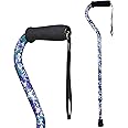DMI Adjustable Designer Cane with Offset Handle