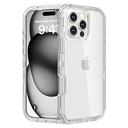 Follaroma for iPhone 16 Pro Max Case, Heavy Duty